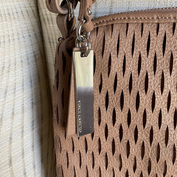 Vince Camuto laser cut fringe cross body - Picture 3 of 8